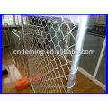 DM High quality factory price HDG temporary fence with chain link mesh infilling for sale (manufacture & exporter)